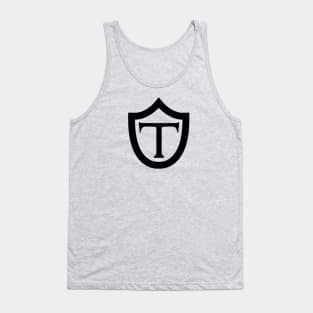 Peter Thorndyke - Badge (Black on Yellow) Tank Top